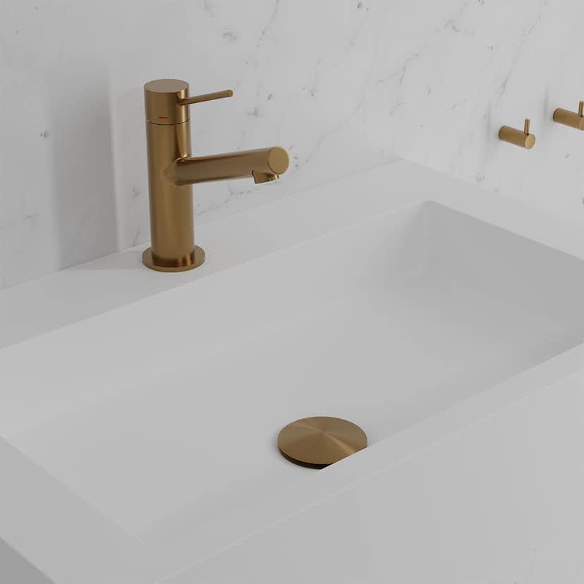 Tvättställsblandare Scandtap Steel Vector