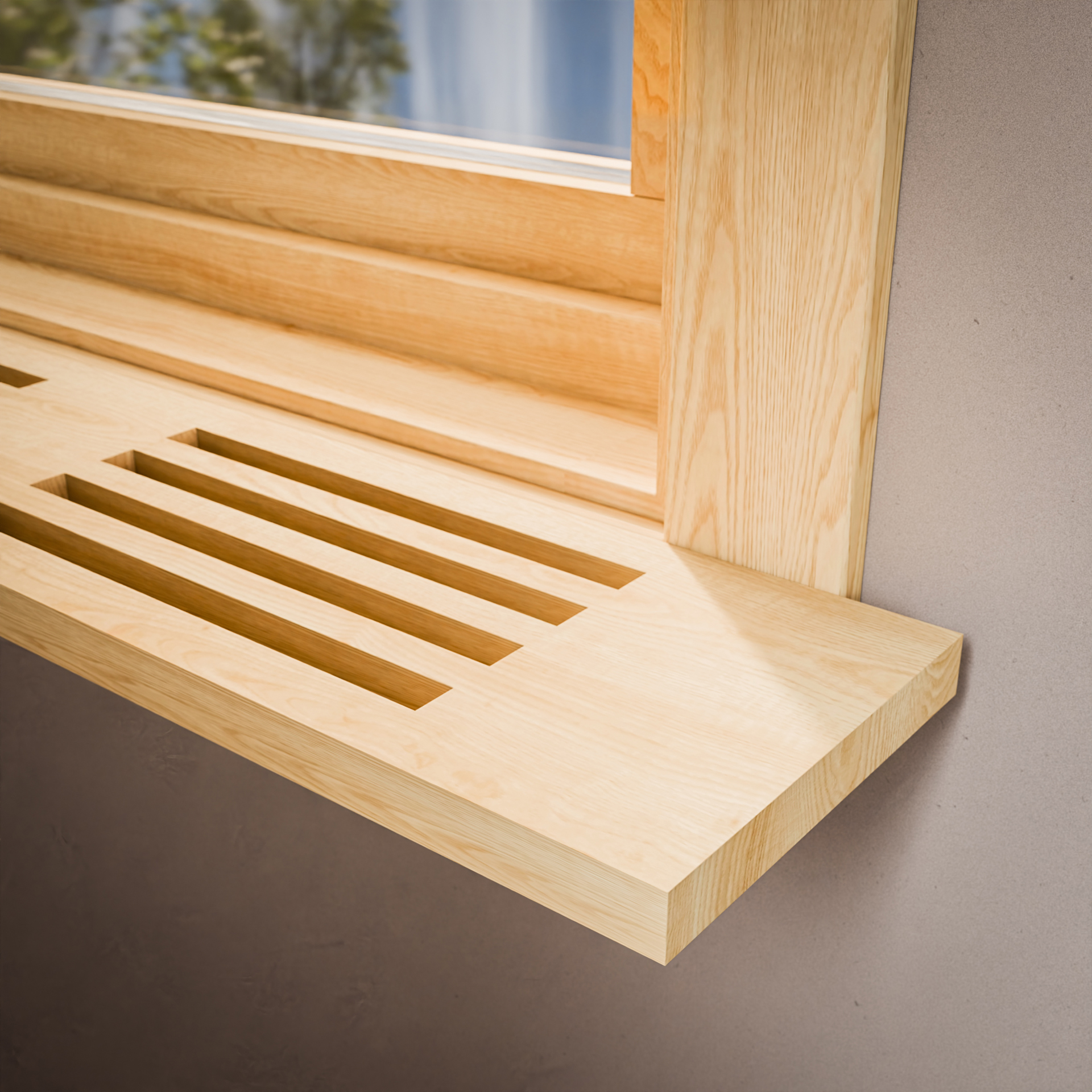 Fönsterbänk Lundbergs Wilma Obehandlad Furu FCS