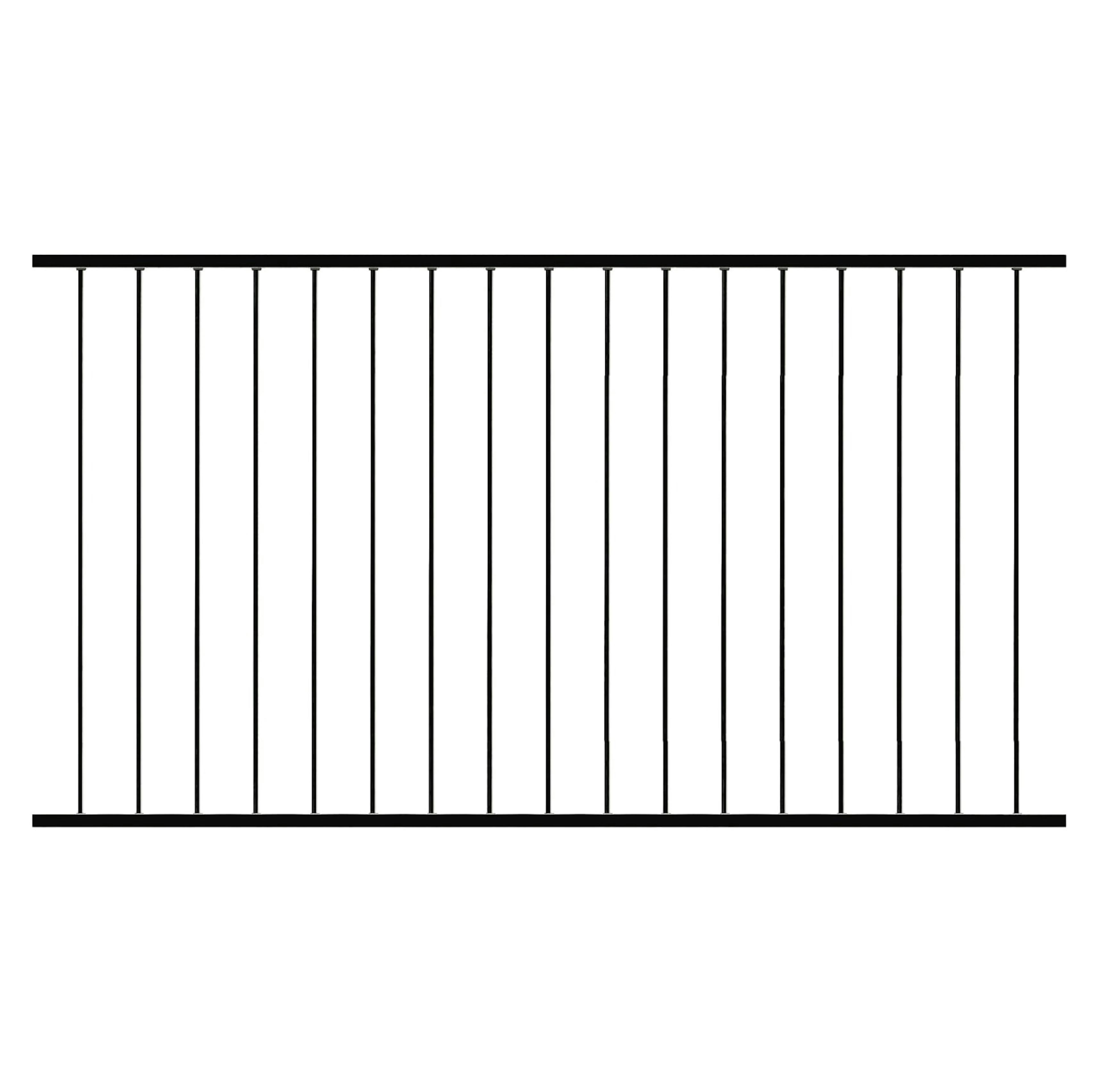 Staket Green Land Garden Aluminium Svart