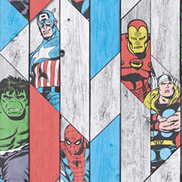 Barntapet Disney Marvel Thor Spiderman Hulk Captain America 102435
