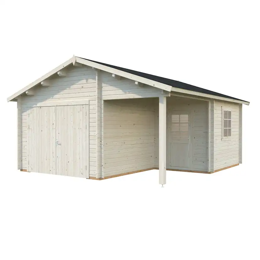Garage Palmako Roger 21,9 m2 med Slagport