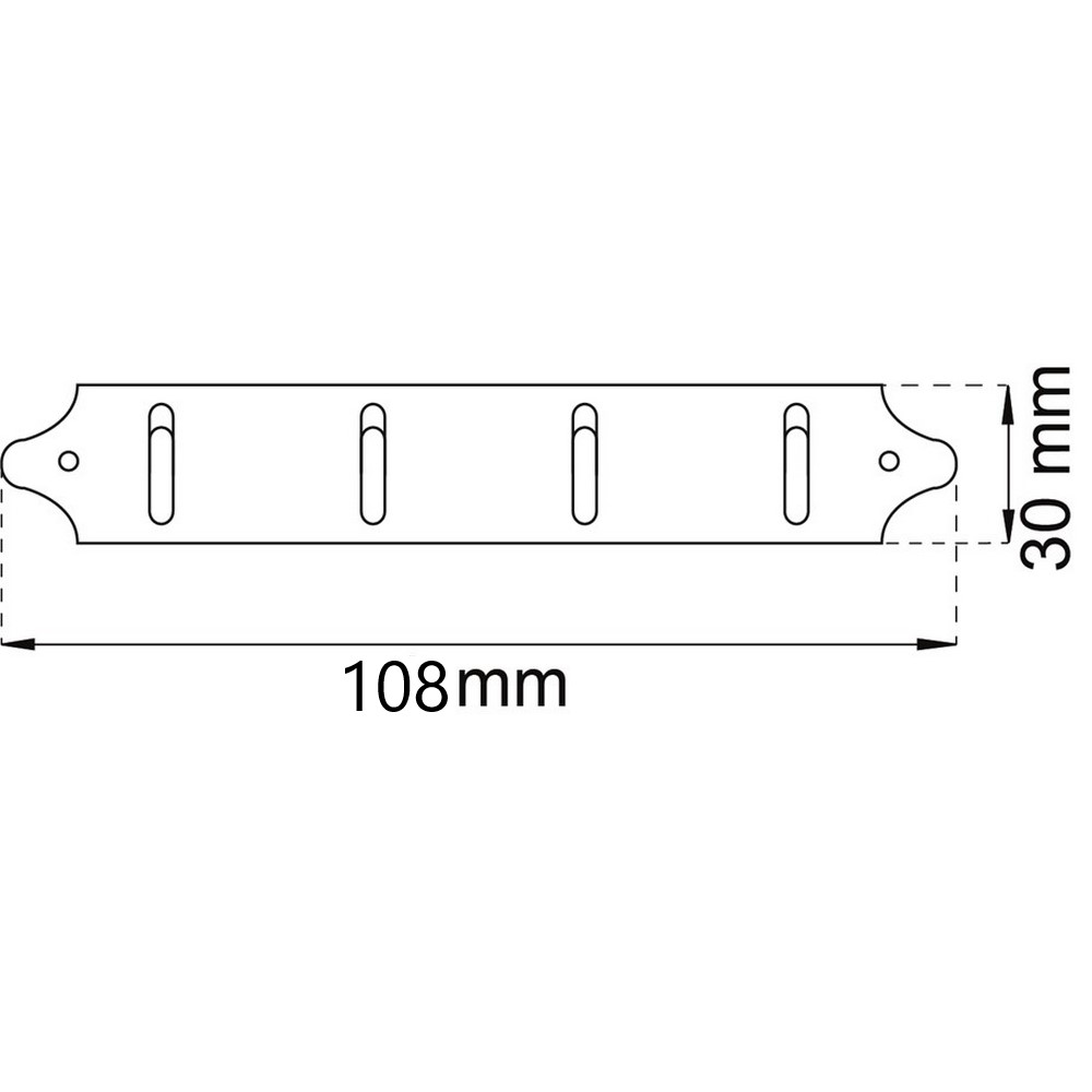 Handdukshängare Habo 124-2