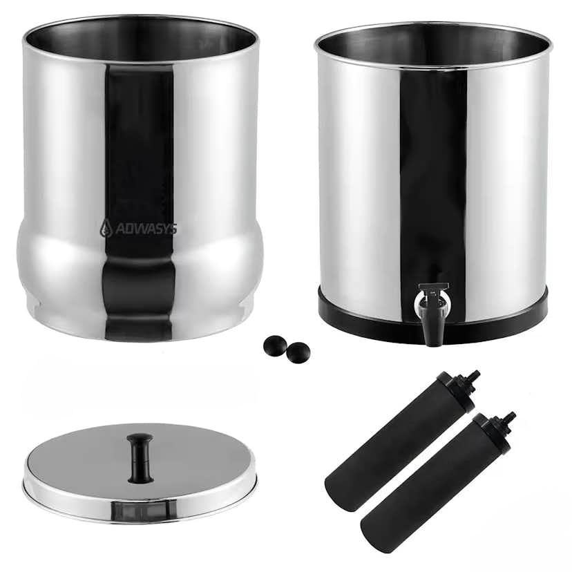 Vattenfilter Adwasys Paket Med Bytessats F370 Reservfilter För Omvänd Osmos