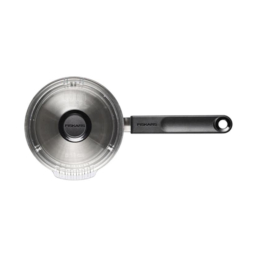 Kastrull 1,5 L Fiskars Functional Form – Med Glaslock, Idealisk för Sås och Småportioner