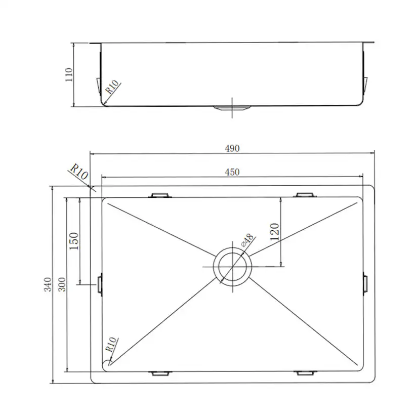 Tvättställ Lavabo Low