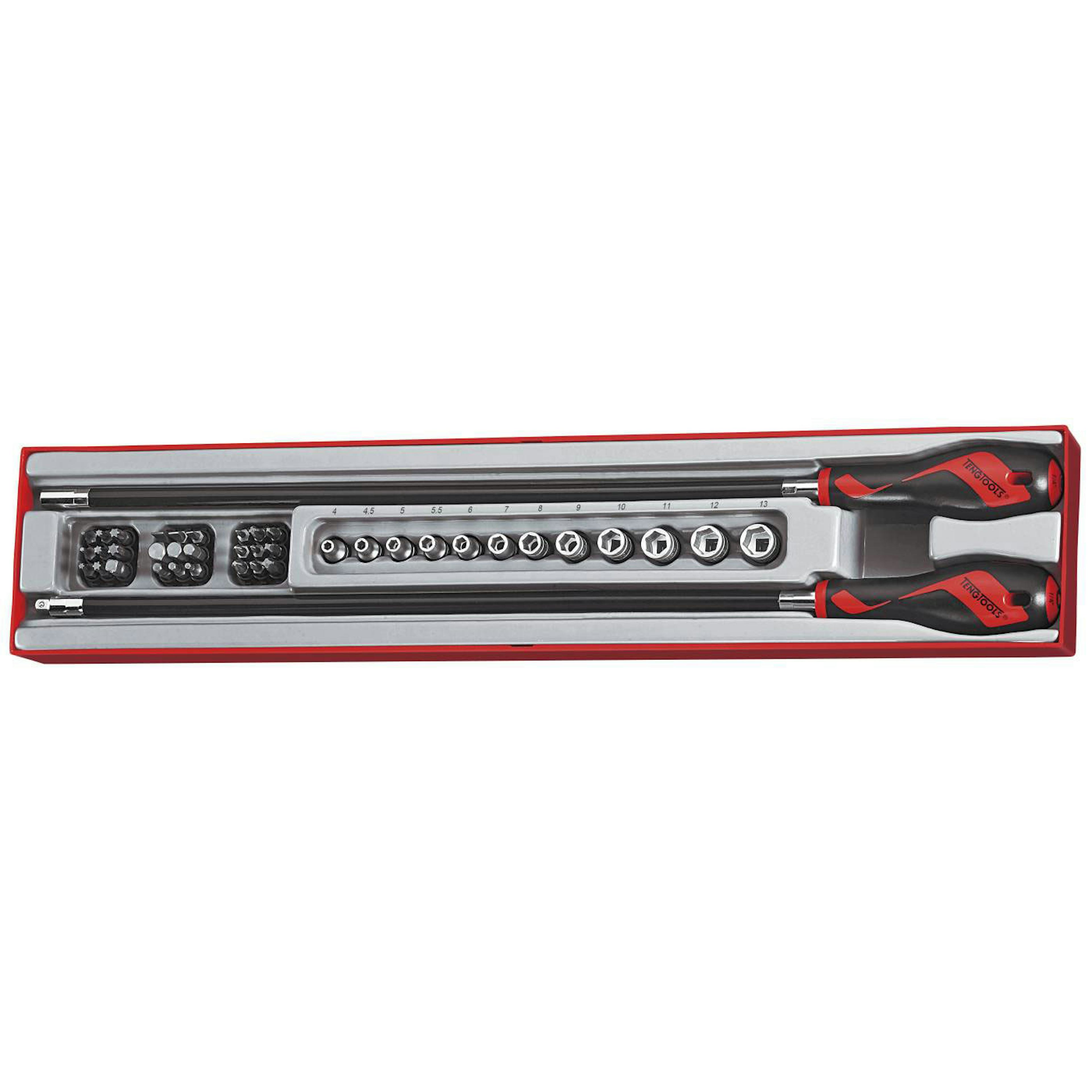 Skruvmejselhandtagssats 41 delar Teng Tools TTXMD41N