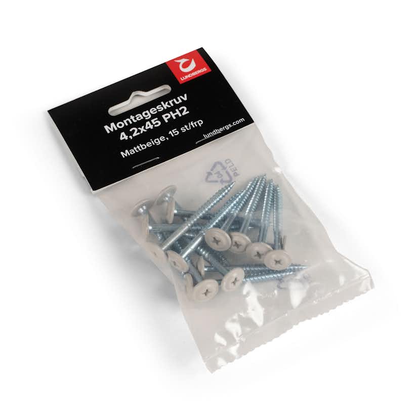 Montageskruv Lundbergs 4,2x45 PH2 15 st/frp