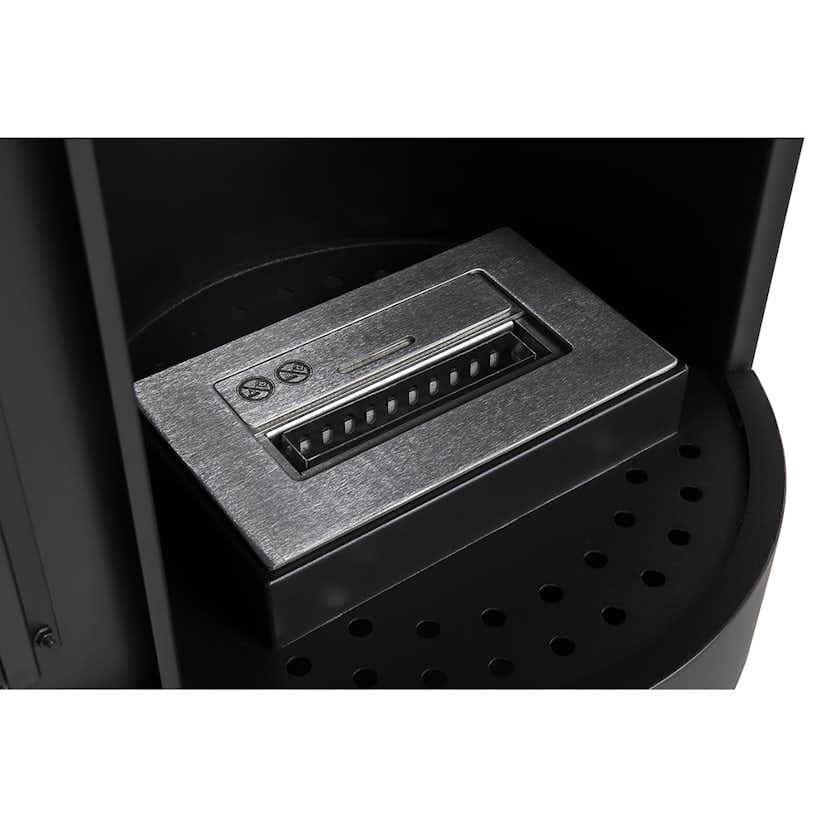 Braskamin Arkiio Corbo Etanolkamin Fristående 112 cm Svart