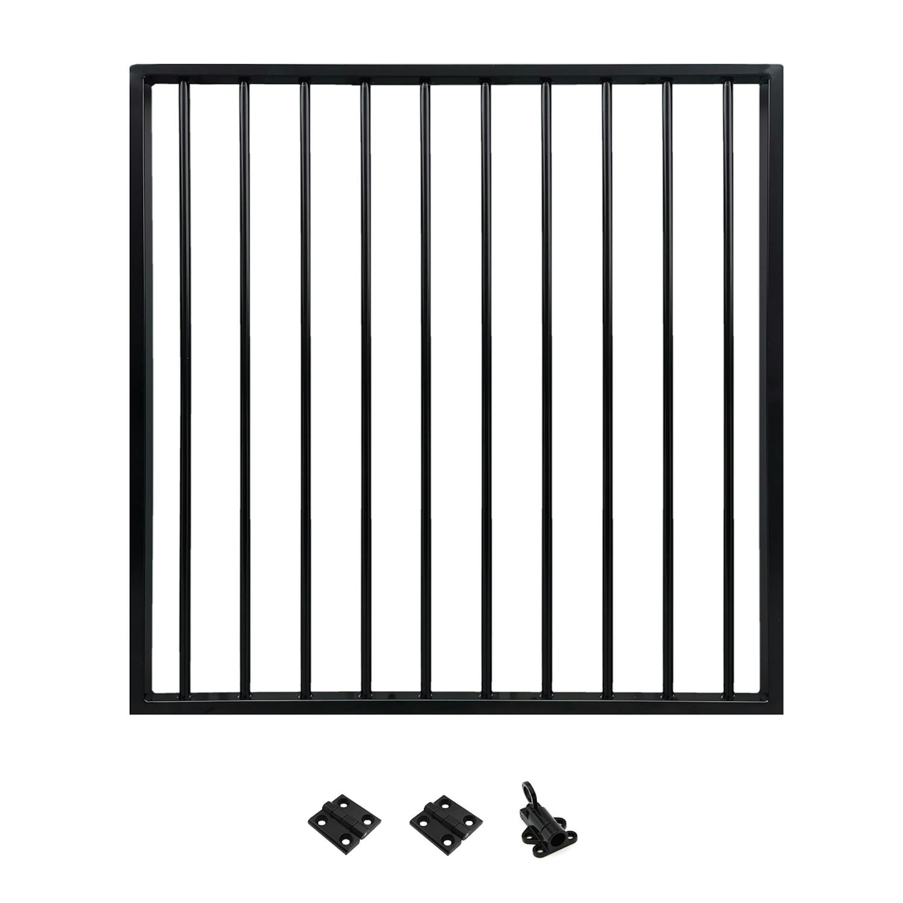 Grind Green Land Garden Aluminium Svart