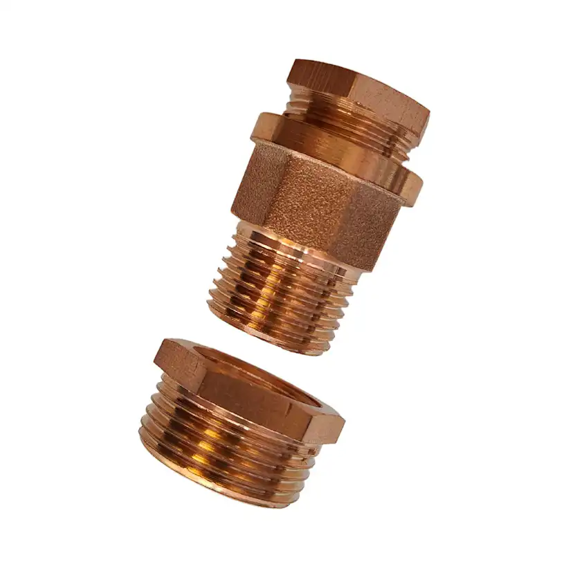 Panelgenomföring DunWore Tryckförskruvningssats För Smältsäkra Kablar