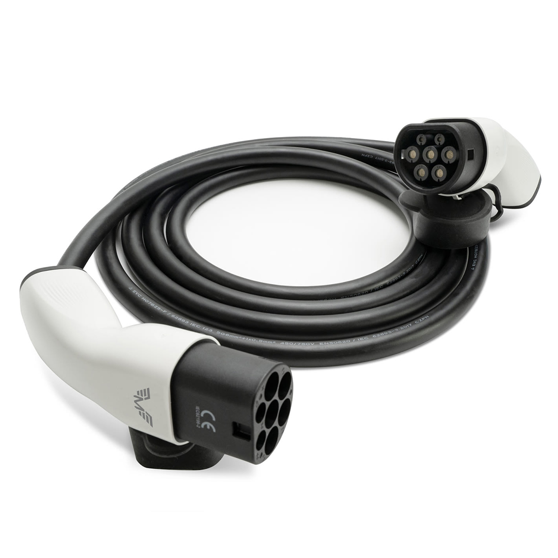 Laddkabel Motorwerk EVSE Typ 2 3,6kW 5m 1-Fas