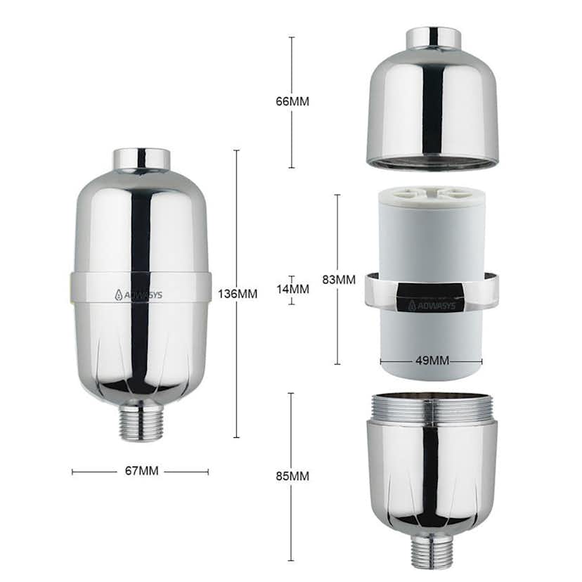 Duschfilter Adwasys Vitalfresh 01