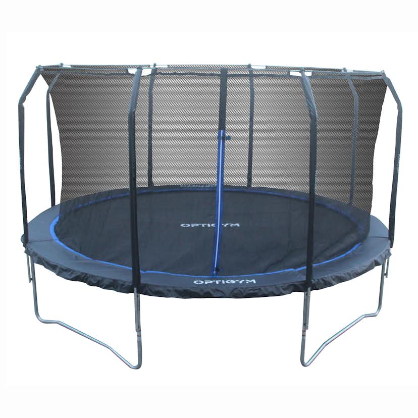 Studsmatta OptiGym Sky 4,3 m Med Säkerhetsnät