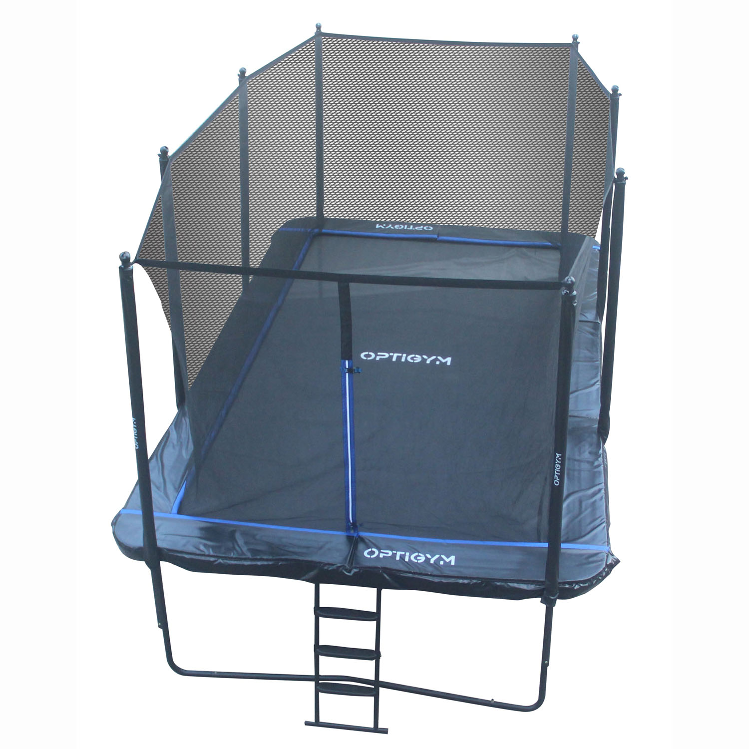 Studsmatta OptiGym Sky Max 4,57m x 3m Med Säkerhetsnät