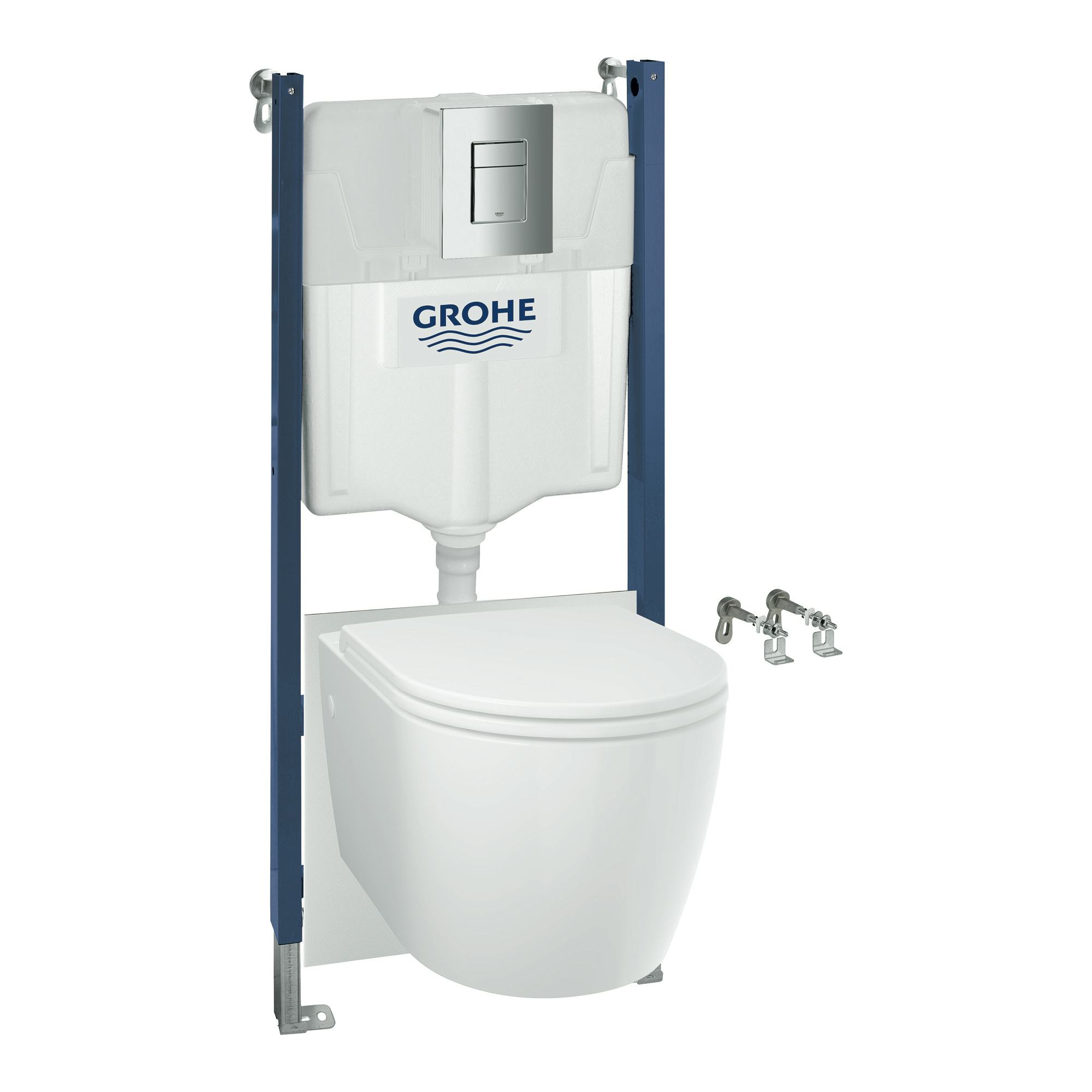 Vägghängd Toalettstol Grohe Solido Start Round 5in1