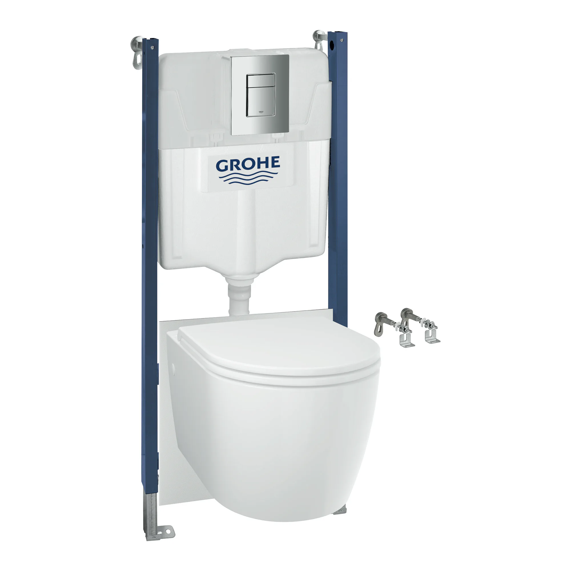 Vägghängd Toalettstol Grohe Solido Start Round 5in1