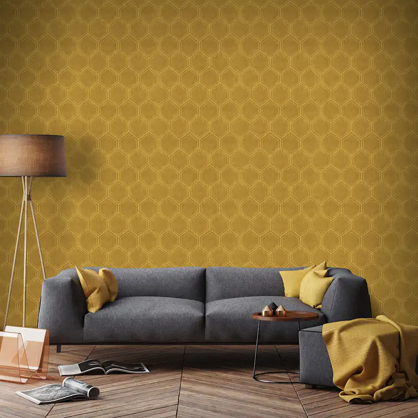 Tapet Superfresco Easy Heagon Ocker 103976
