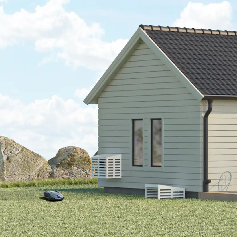 Robotgräsklipparskydd Skotte Garden Plåt