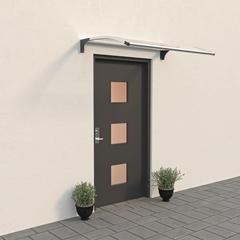 Entrétak Skotte Garden med LED