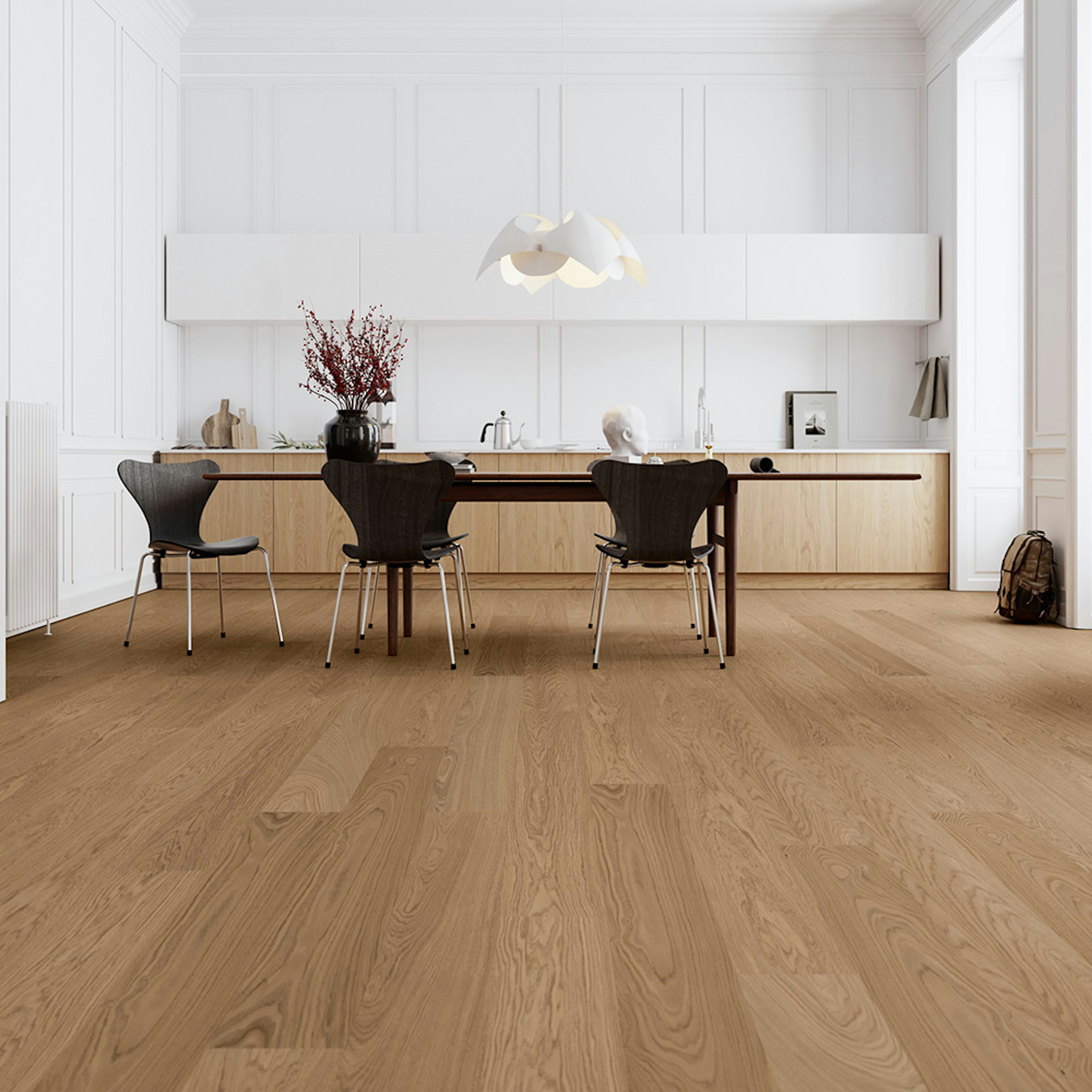 Parkettgolv Moland Super Ek Wideplank Coopers Natural Oak