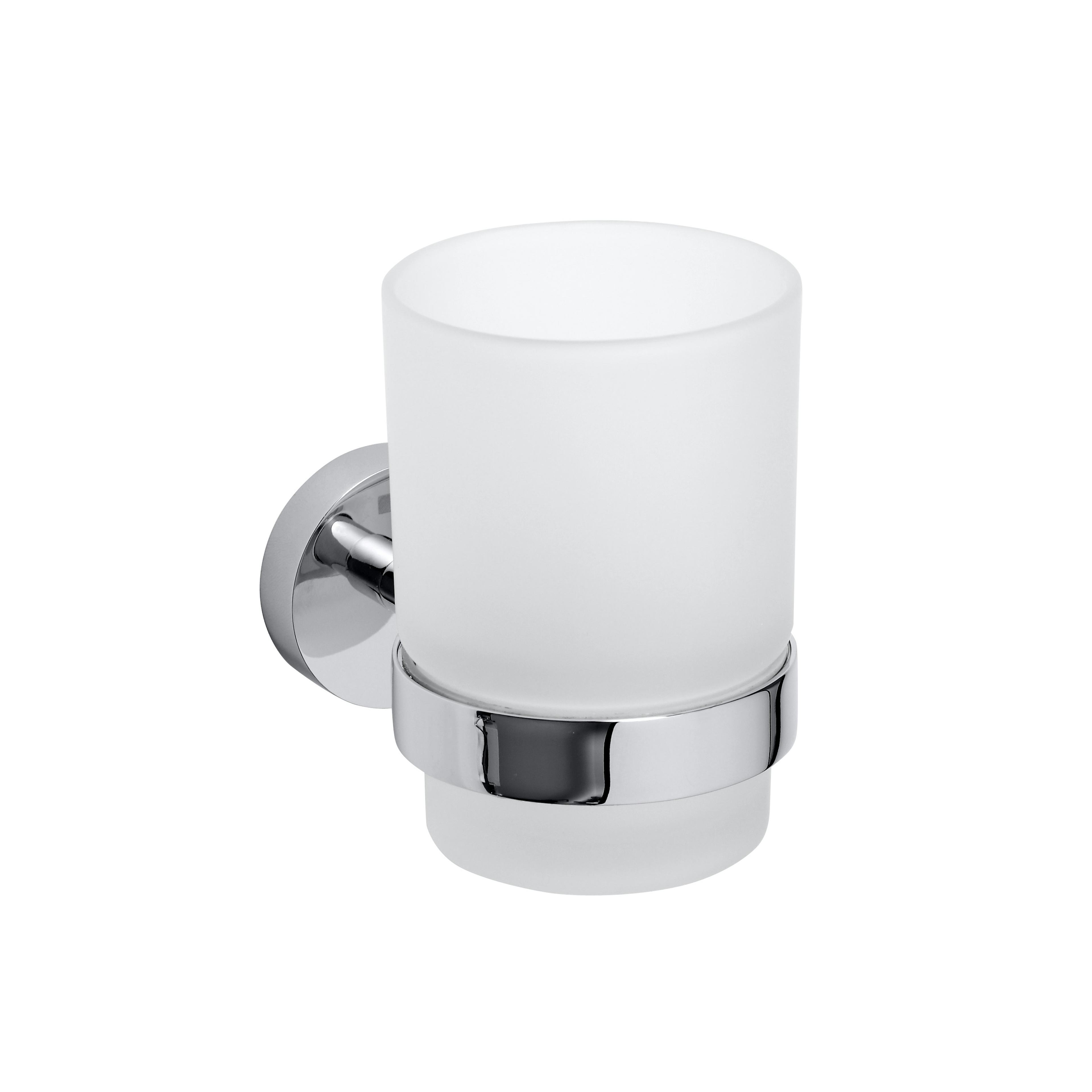 Tandborstglas Bemeta Omega Krom/Glas