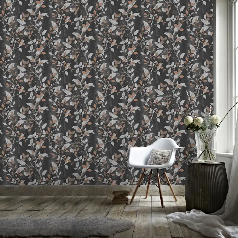 Tapet Boutique Blommor Glanseffekt 104129