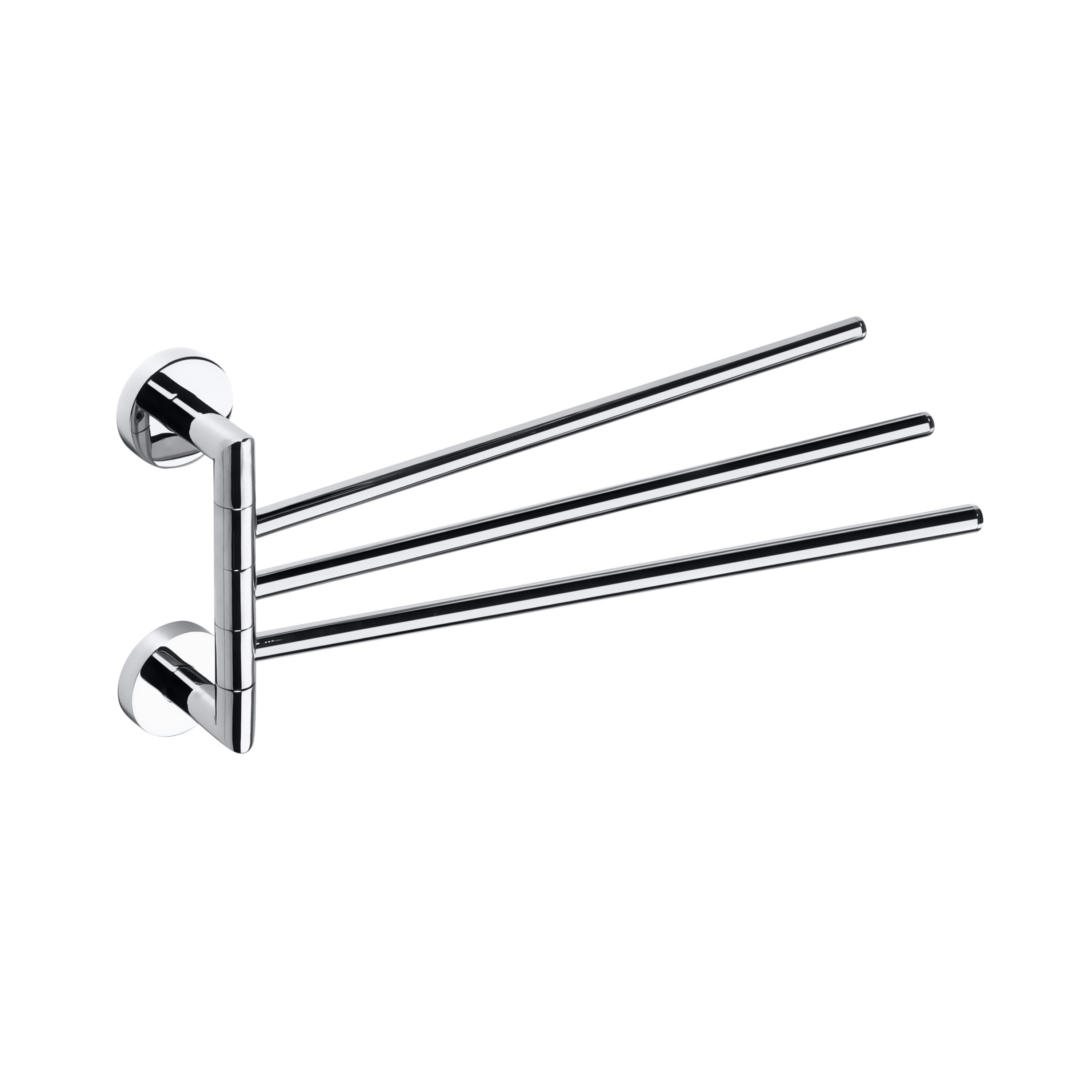 Handduksstång Bemeta Omega Svängbar Trippel Krom