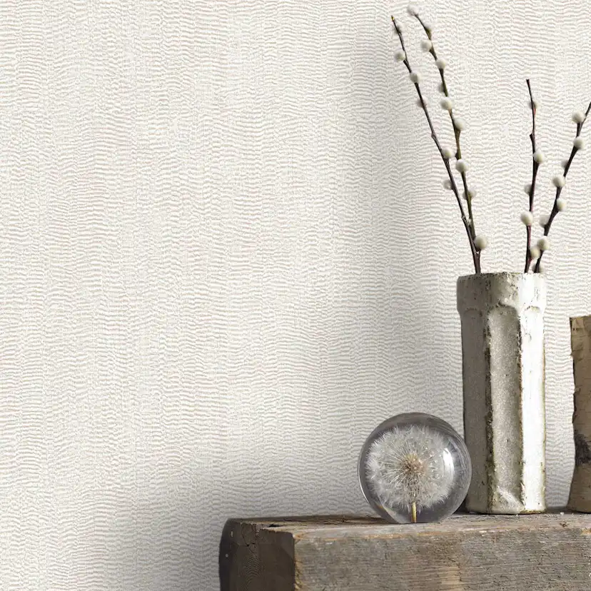 Tapet Boutique Glanseffekt Creme 104763