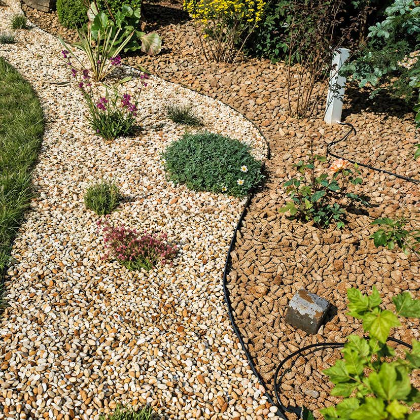 Rabattkant Jabo GardenEdge Kantstöd, Gräskant & Odlingskant, Höjd: 4,5 cm Längd: 100 cm