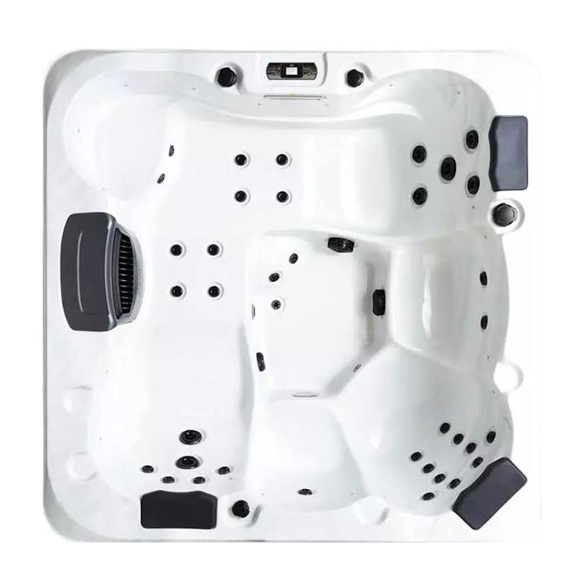 Spabad Svenska Bad Idre 36 Jets med Lock och Spatrappa