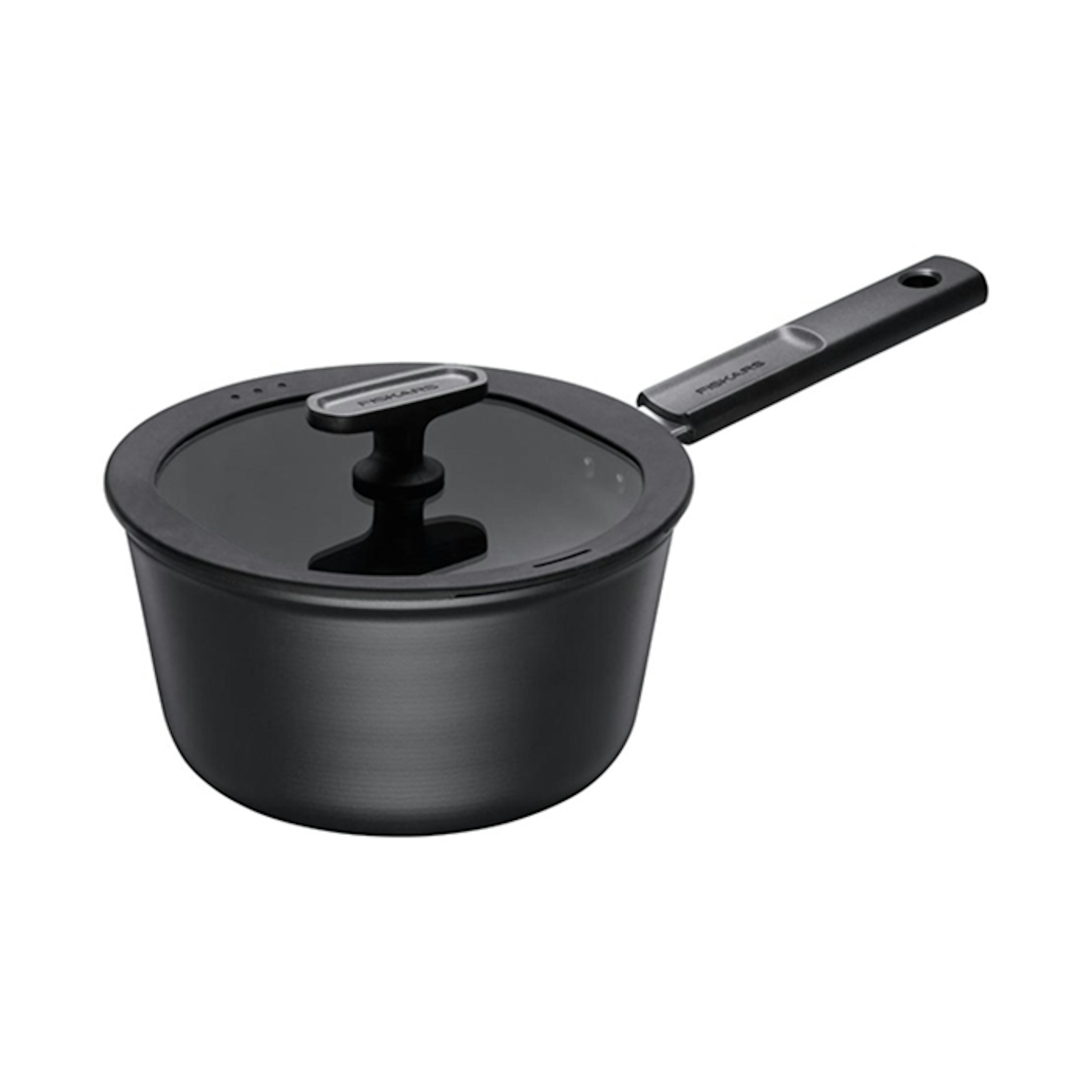 Kastrull Fiskars Hard Face 2,5 L – Hållbar Kastrull med Tjock Botten och Non-stick Beläggning