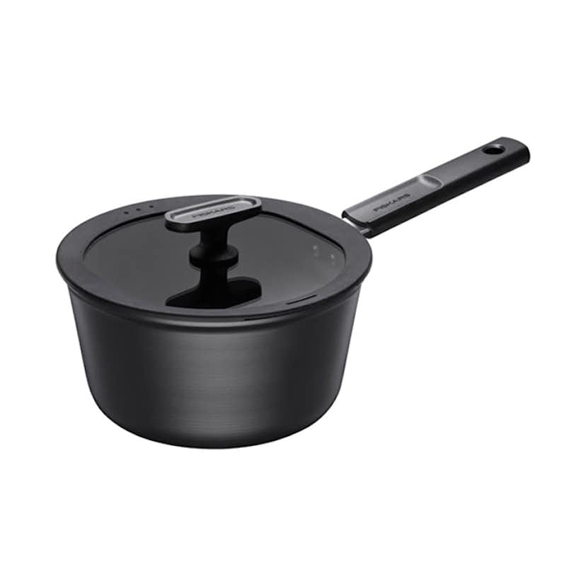 Kastrull Fiskars Hard Face 2,5 L – Hållbar Kastrull med Tjock Botten och Non-stick Beläggning