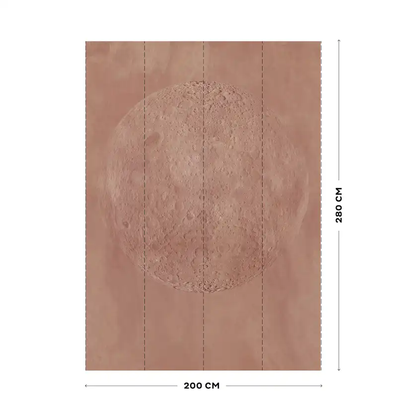 Fototapet Stapelgoed Måne