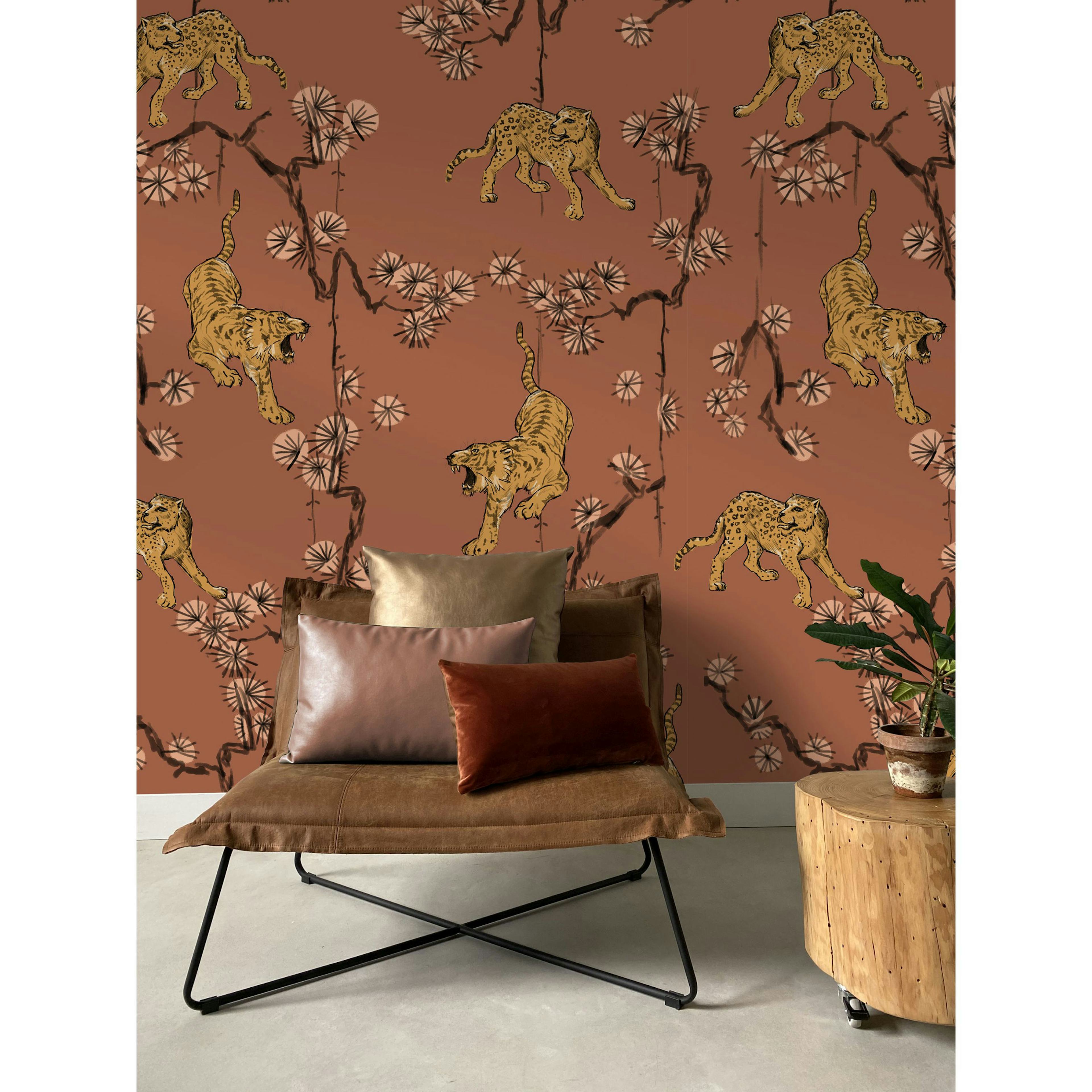 Fototapet Stapelgoed Rosa Panter