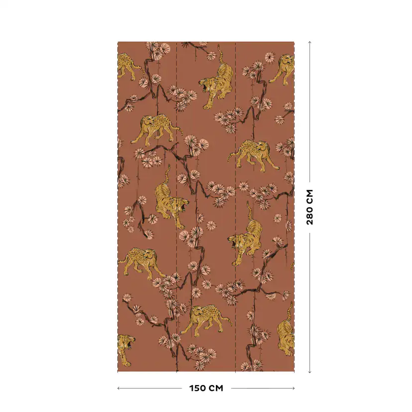 Fototapet Stapelgoed Rosa Panter