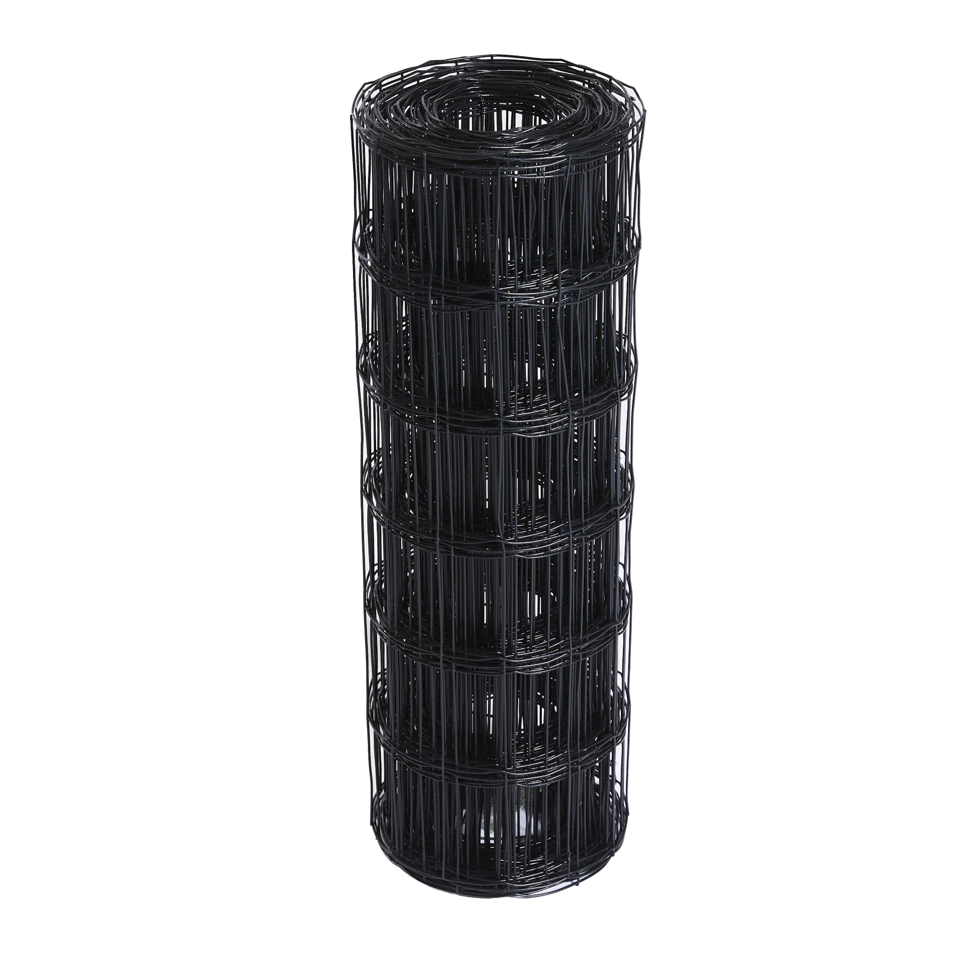 Stängsel Hortus Svart 20x0,6 m Med Maskor 10x10 cm