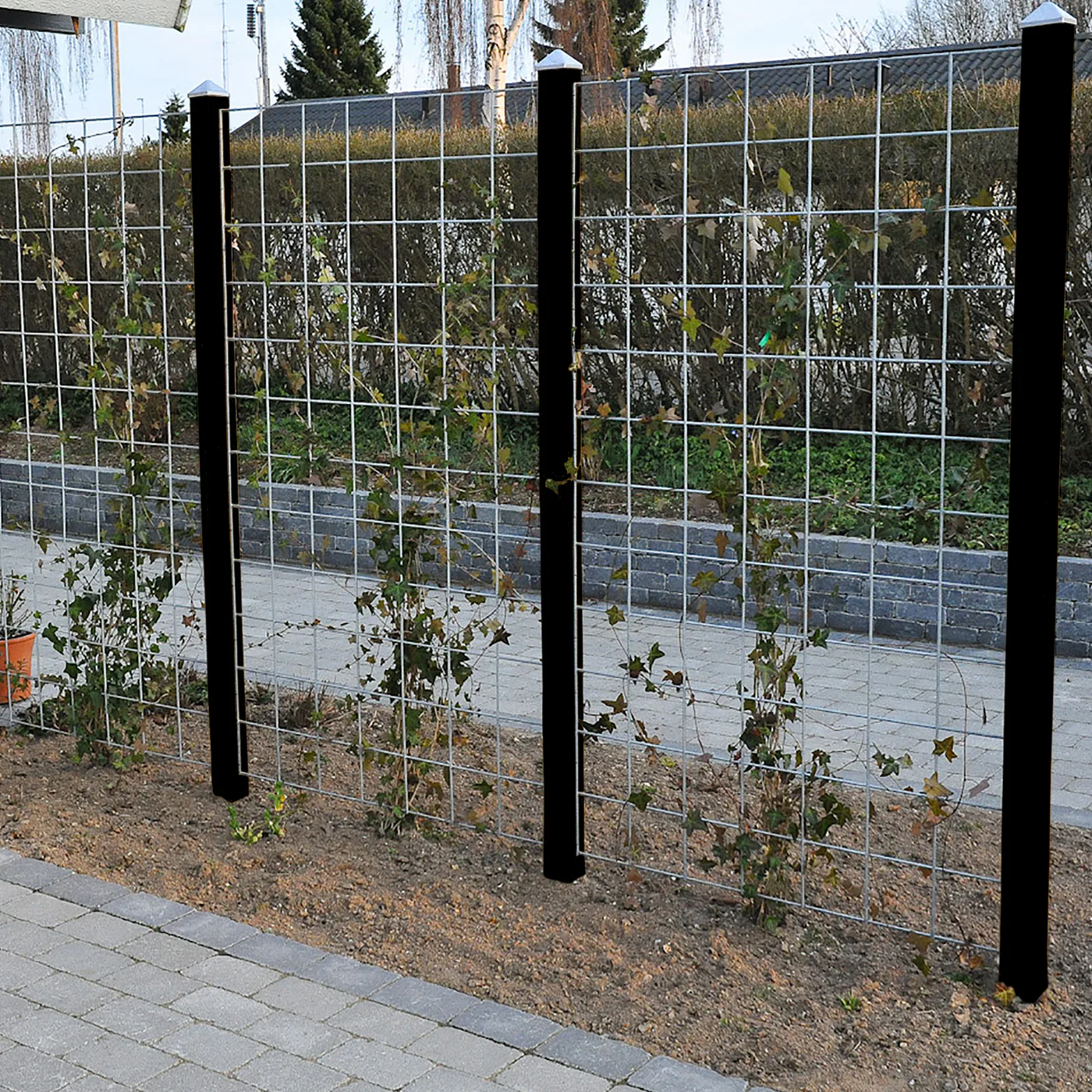 Spalje Hortus 900x1200 mm Galvaniserad 3 paneler