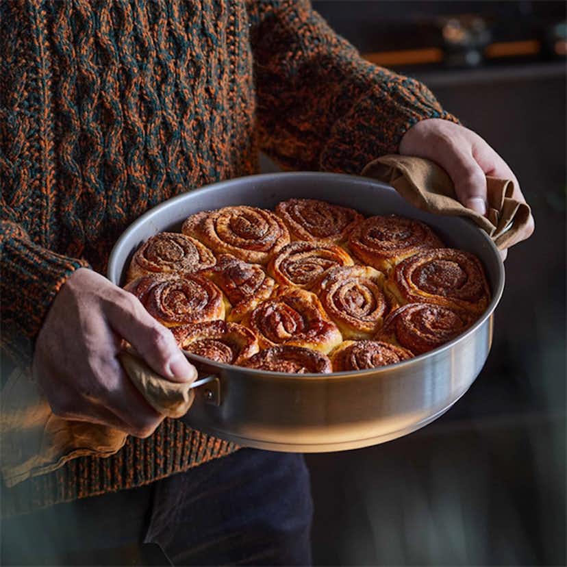 Ugnspanna Fiskars All Steel 28 cm - Tålig Form med Jämn Värmefördelning