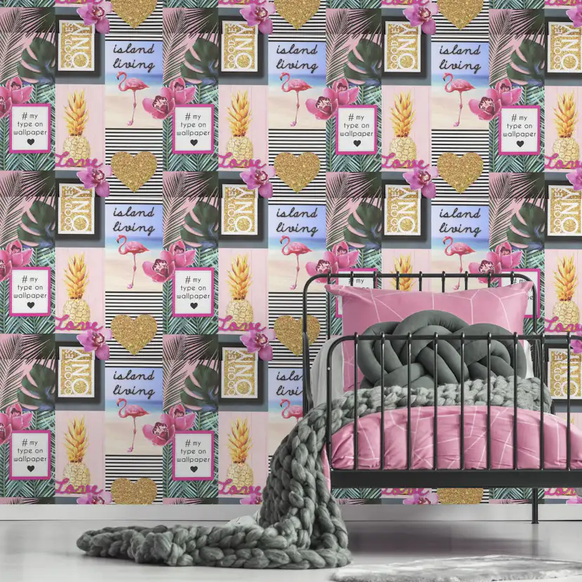 Tapet Fresco Island Living