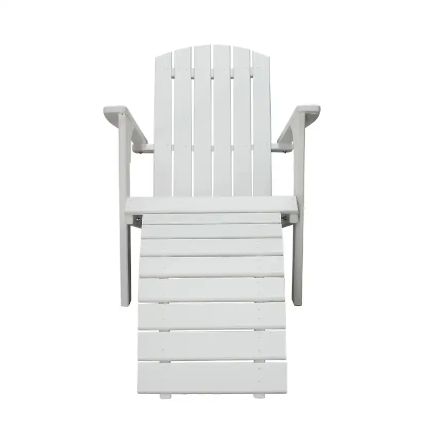 Däckstol Baltic Garden Kungsholm med Fotpall