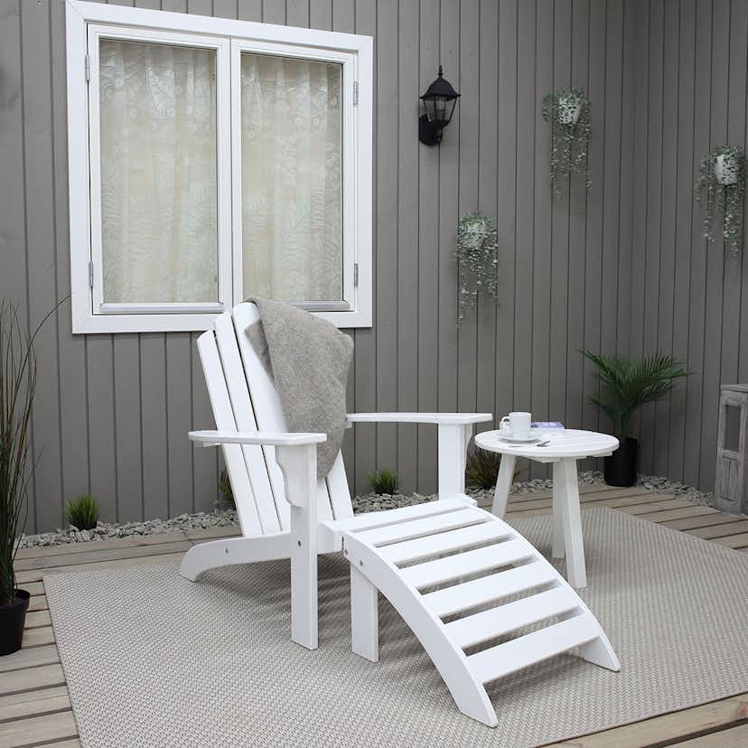 Fotpall Baltic Garden till Däckstol Newton