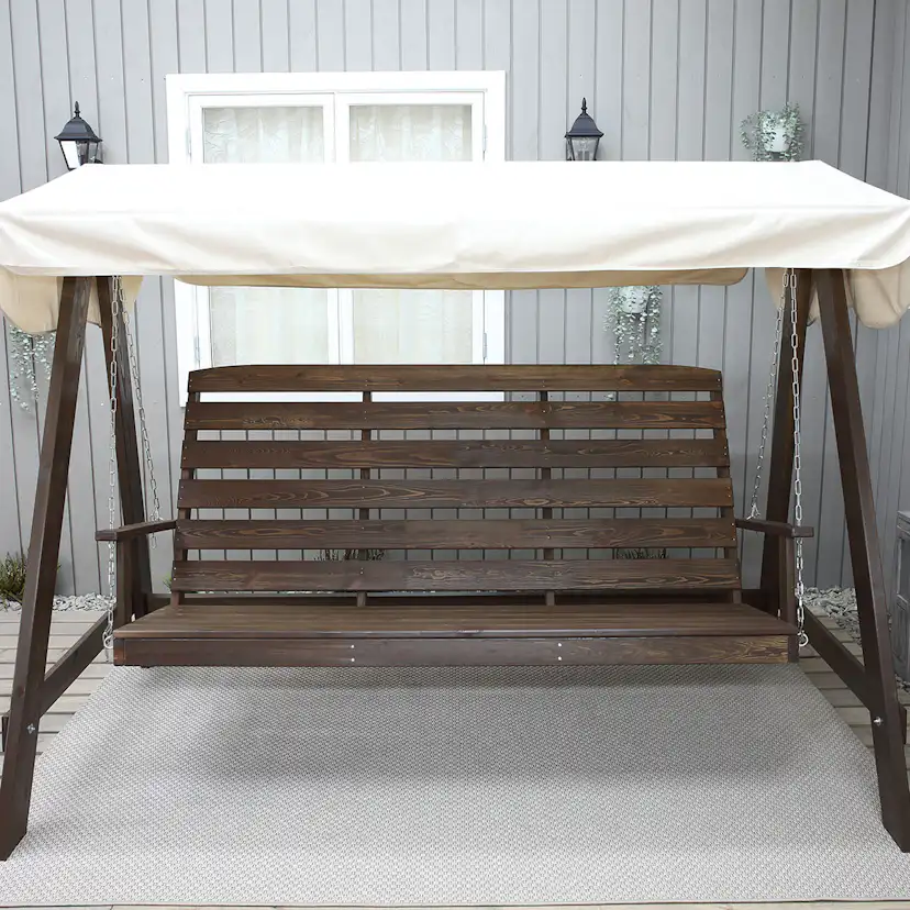 Hammocktak Baltic Garden Garden 167x275 med Två Kanaler