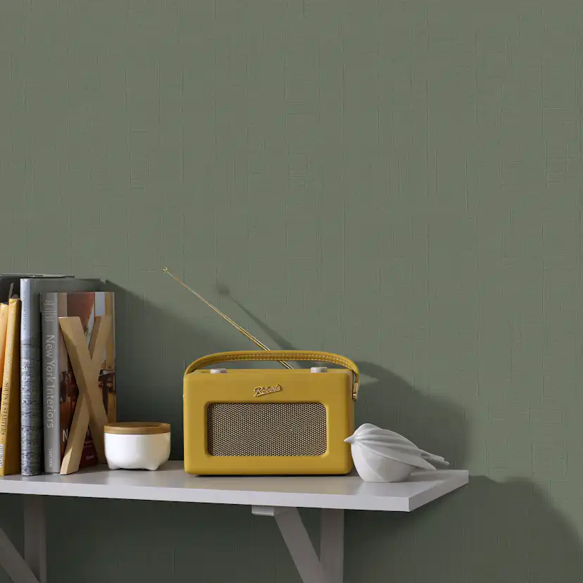 Tapet Superfresco Easy Glenn Uni Mörkgrön