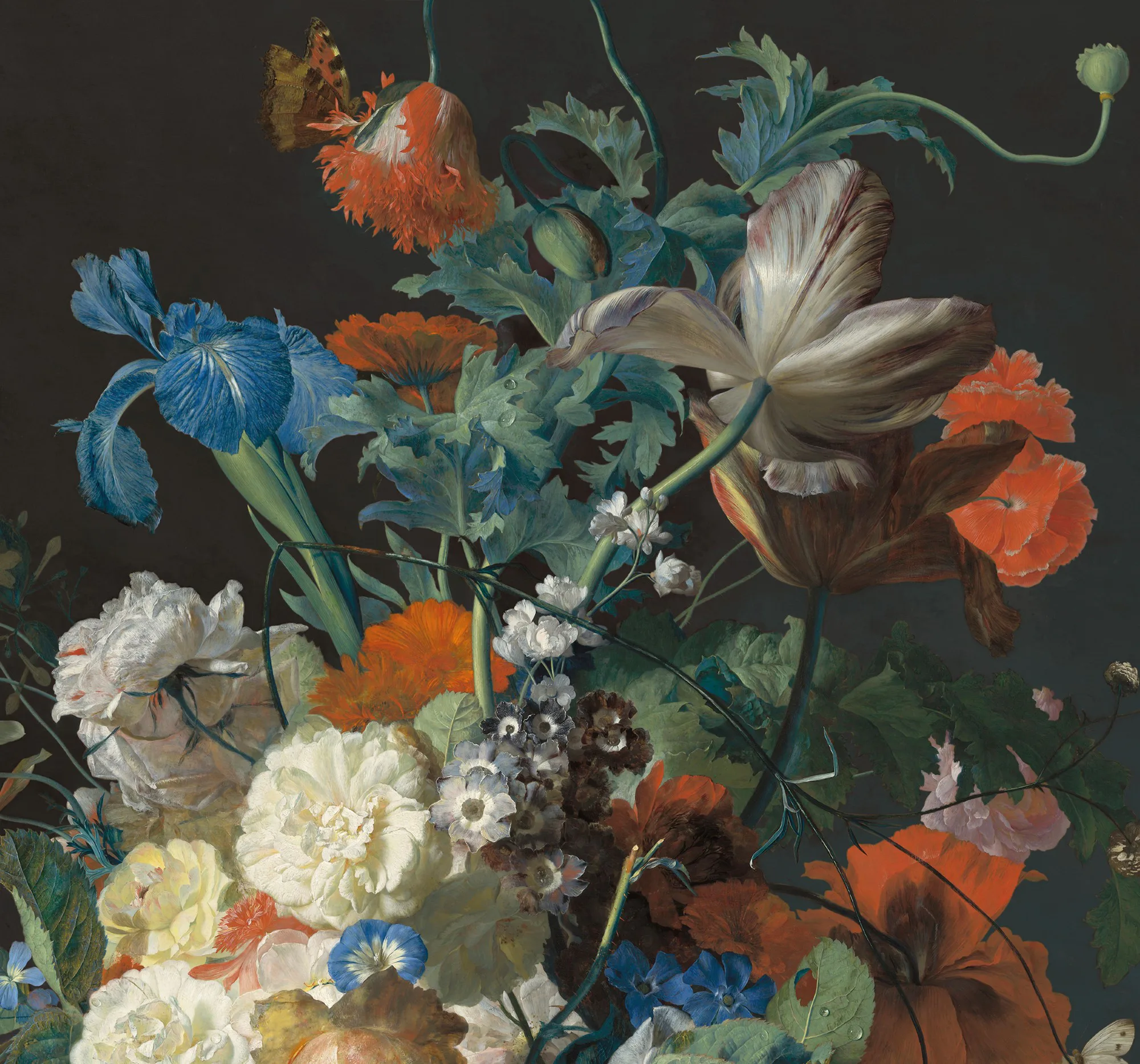 Fototapet Art For The Home Rhonda Blommor 280x300 cm