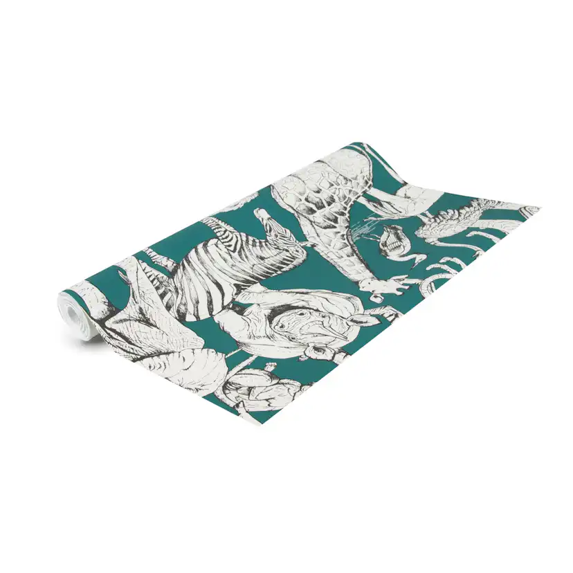 Tapet Superfresco Easy Jungle Animals Grön