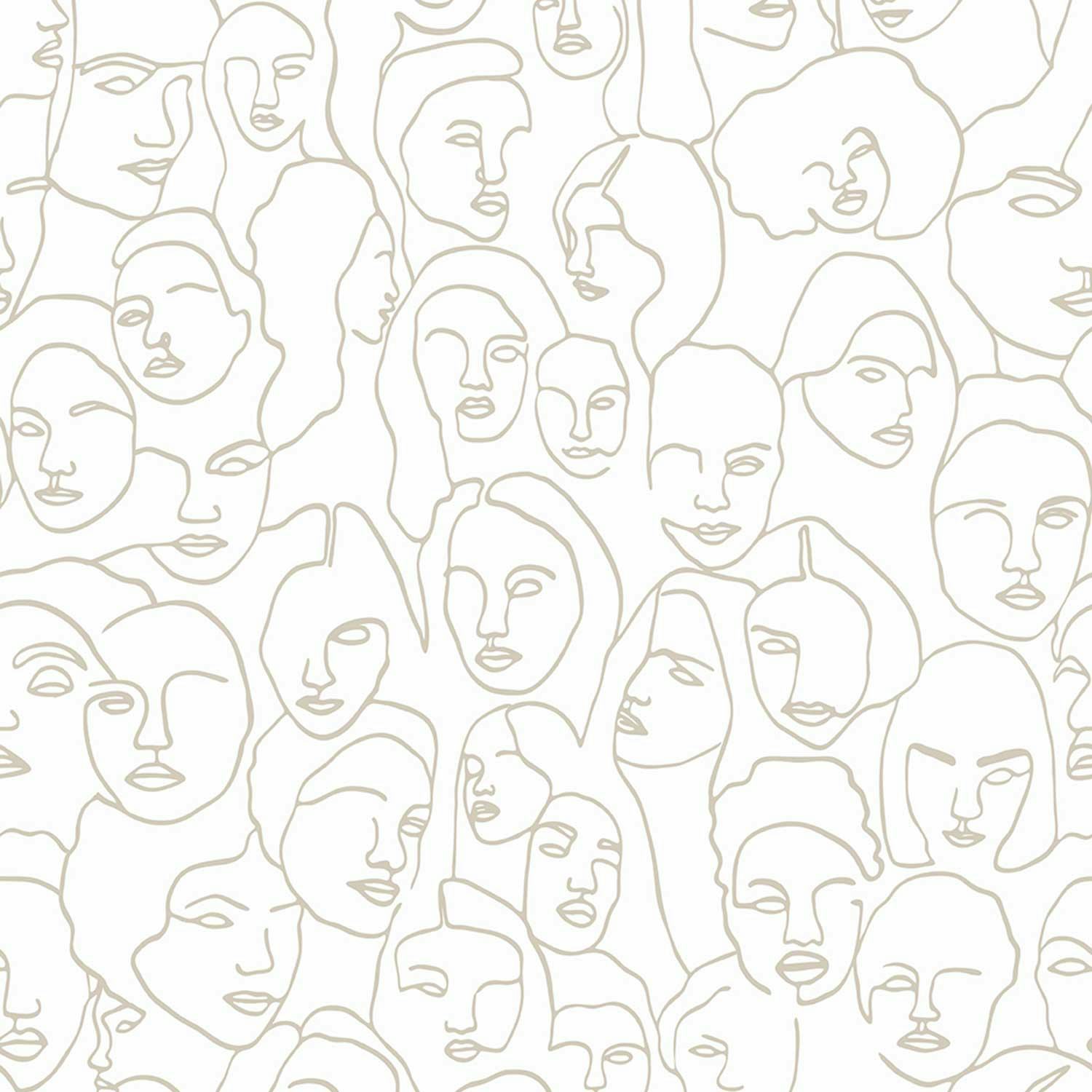 Fototapet Vtwonen Ansikten 107859