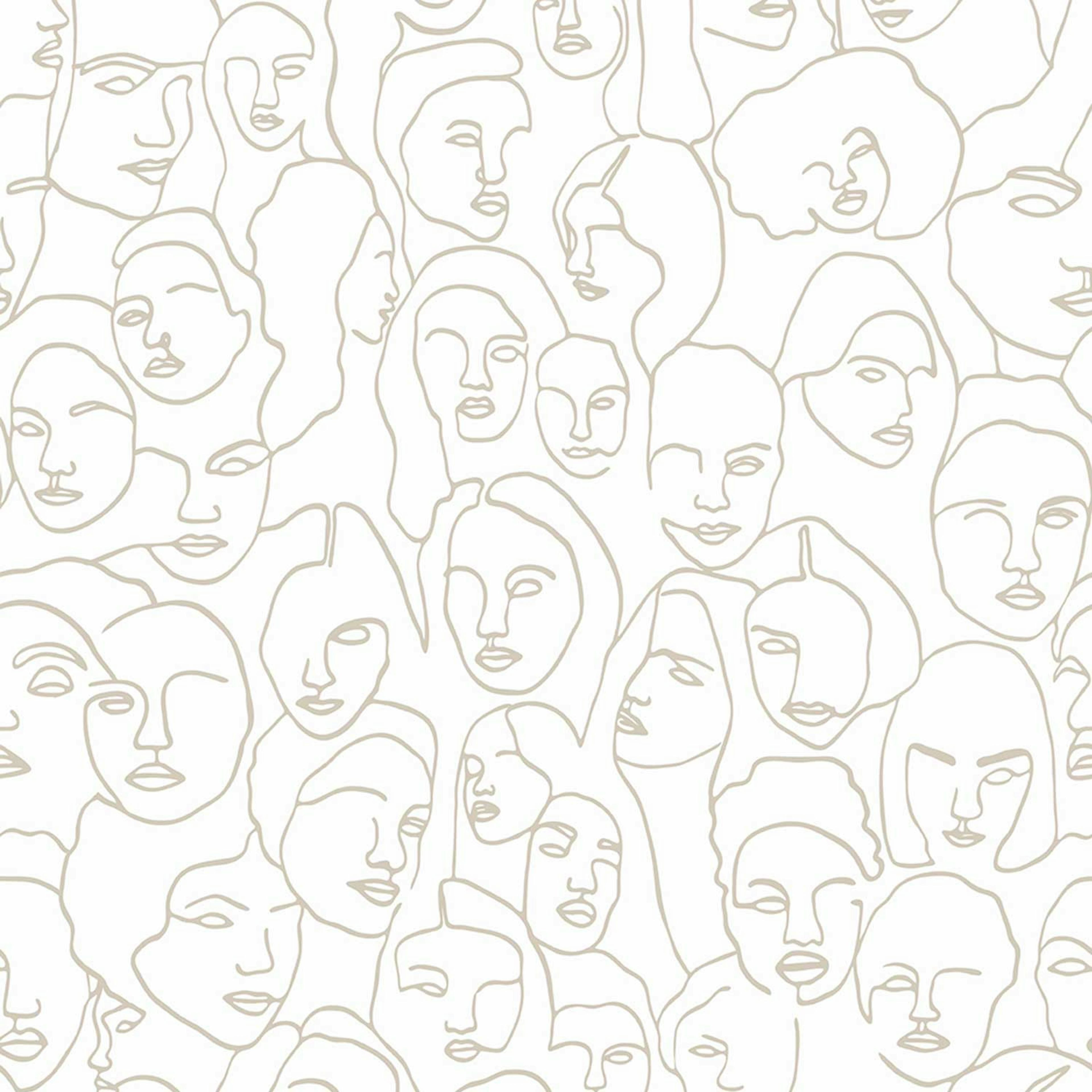 Fototapet Vtwonen Ansikten 107859