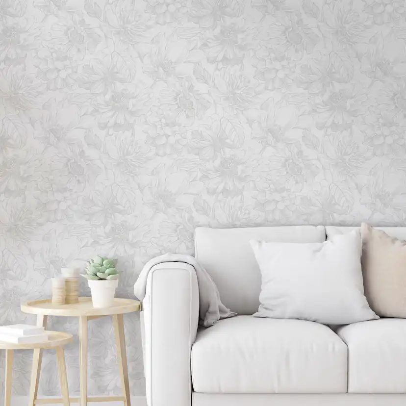 Tapet Art For The Home Dalia Grå 108233