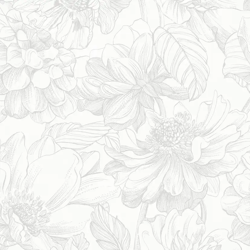 Tapet Art For The Home Dalia Grå 108233