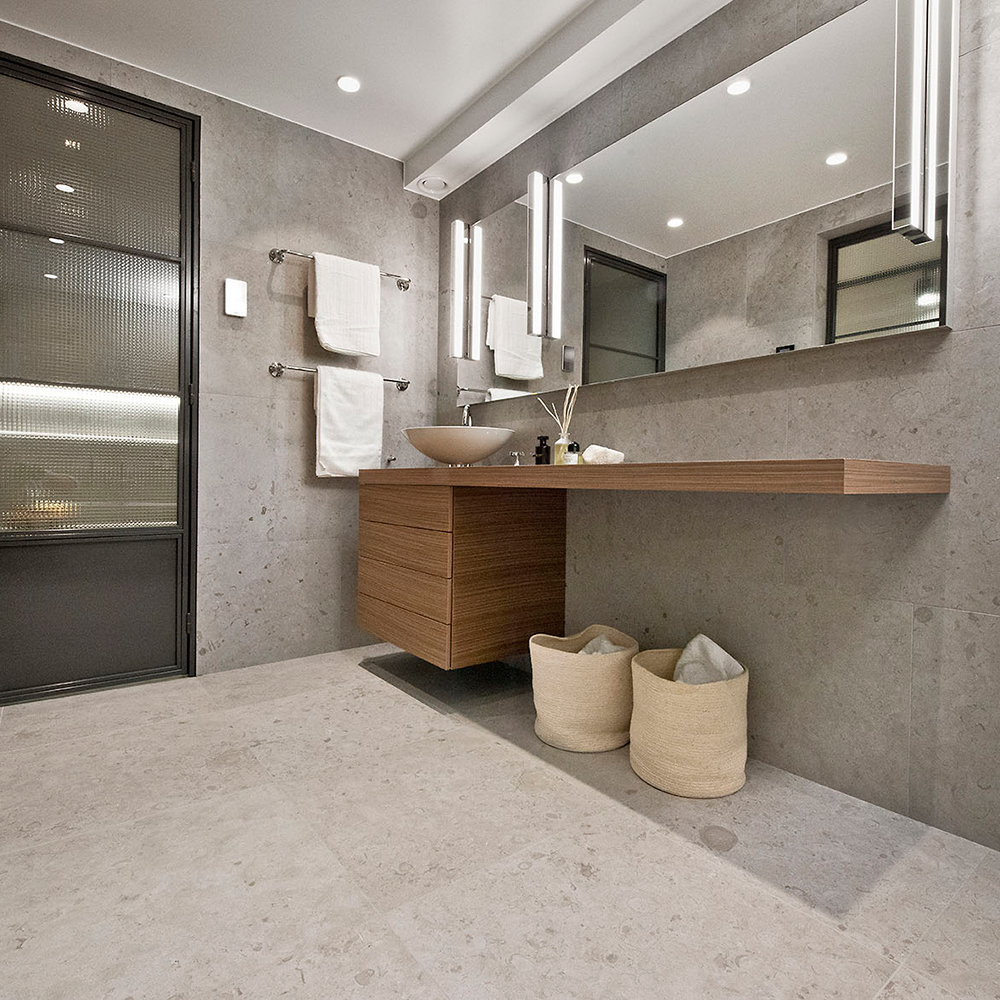 Klinker Bricmate J33 J Norrvange Light Grey Honed 3D 30x30 cm